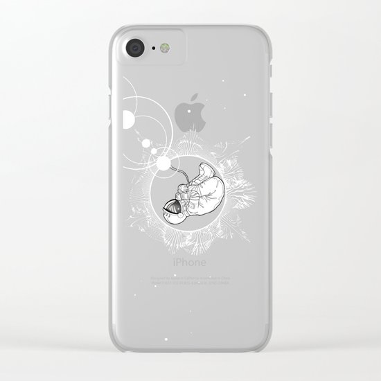 ECLIPSE :: rebirth of the lost cosmonaut Clear iPhone Case