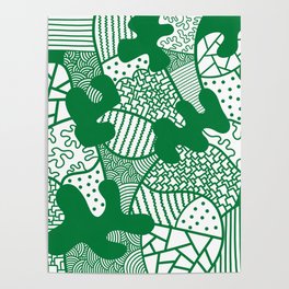 Geometrical pattern maximalist 11 Poster