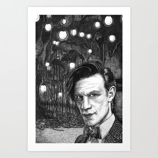 Journey to the Centre Art Print