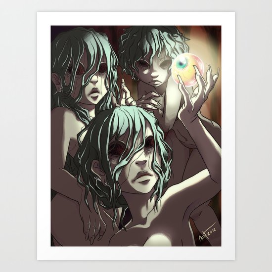 The Graeae Art Print