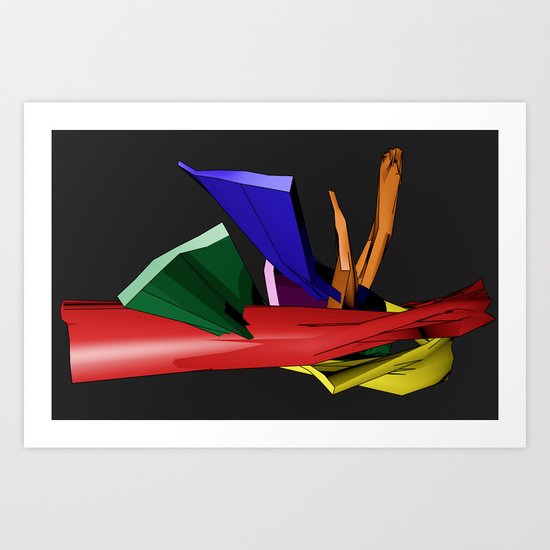 Clash Art Print