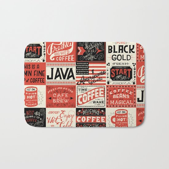 Coffee Bath Mat