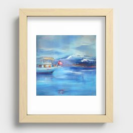 "Lake" by Diana Grigoryeva Recessed Framed Print