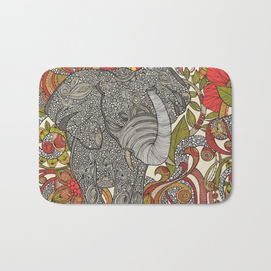 Bo the elephant Bath Mat