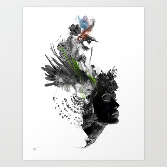Seeded Art Print