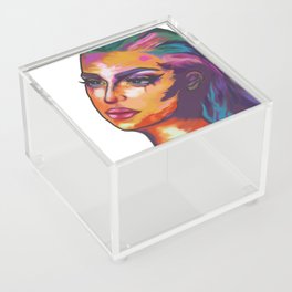 Painted Lady Acrylic Box