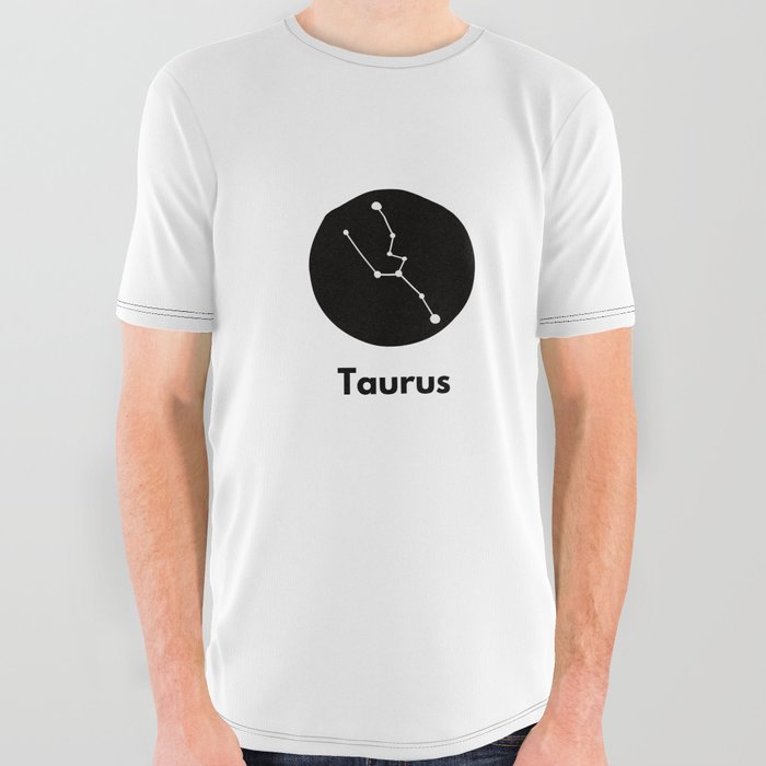 Taurus All Over Graphic Tee