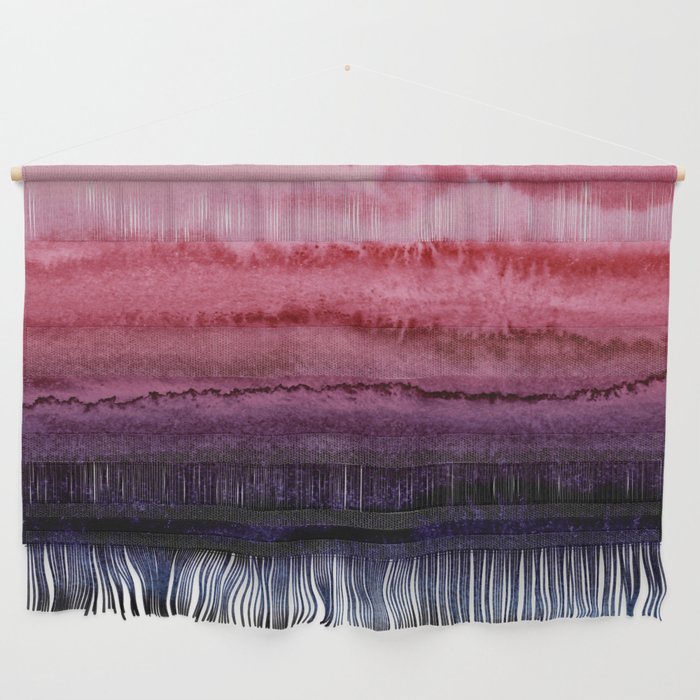 WITHIN THE TIDES JEWEL RED by Monika Strigel Wall Hanging