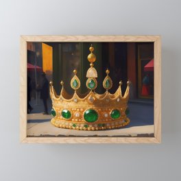 Good-Night, You Kings and Queens of Harlem; African American masterpiece painting Framed Mini Art Print