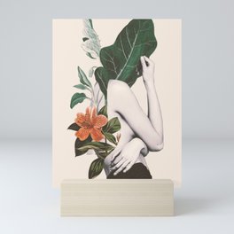 natural beauty-collage 2 Mini Art Print