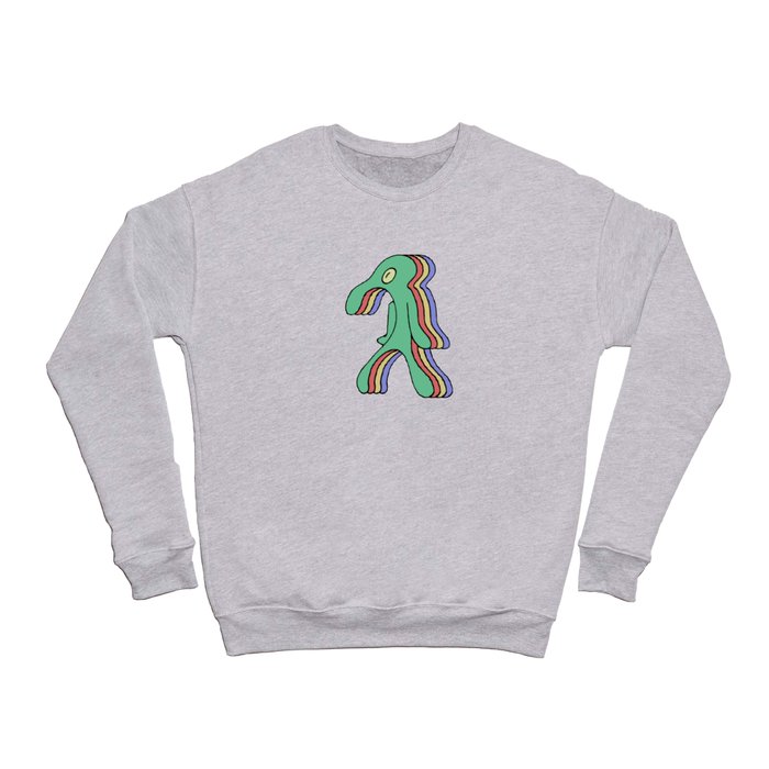Abstract Squidward Crewneck Sweatshirt