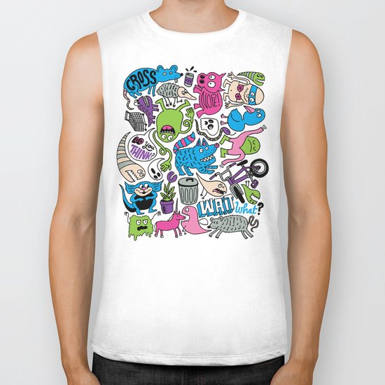 Wait, What? Biker Tank