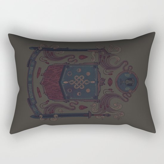 Born in Blood Rectangular Pillow