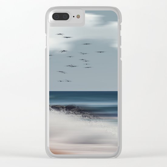 Atlantic Water Clear iPhone Case