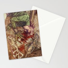 Scary Monster Stationery Cards