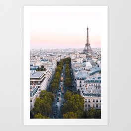 Paris City Art Print