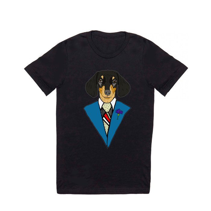 Dachshund in Suit T Shirt