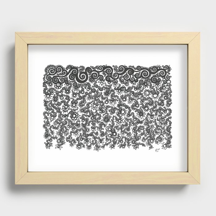 The Veil Recessed Framed Print