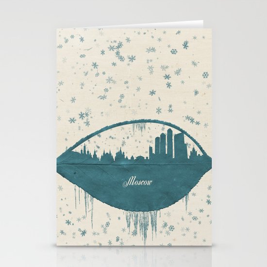 Frozen Moscow Stationery Cards