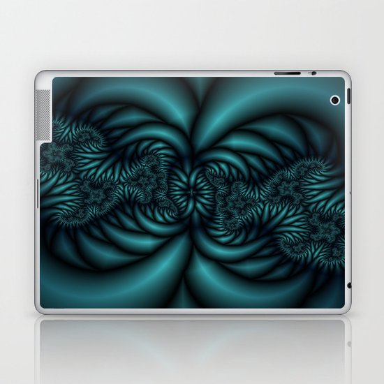 What is above is also below fractal Laptop & iPad Skin
