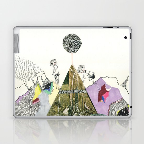Climbers - Cool Kids Climb Mountains Laptop & iPad Skin