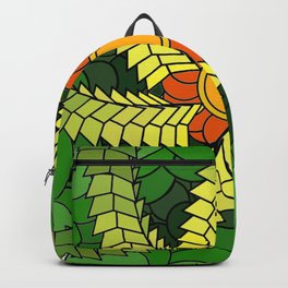 Yellow Ivy Backpack