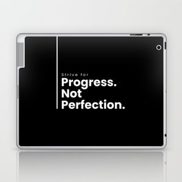 Progress not Perfection Laptop & iPad Skin
