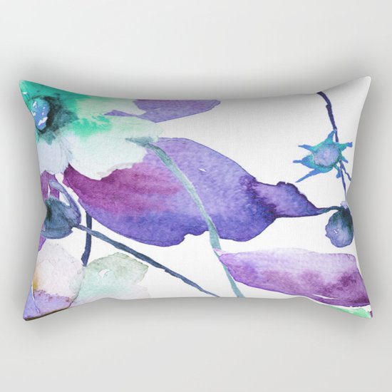 Flowers 01 Rectangular Pillow