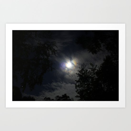 night sky Art Print