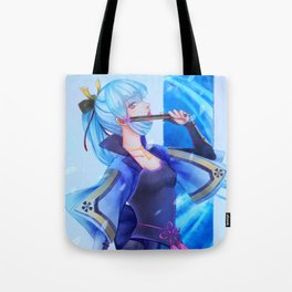 Kamisato Ayaka : Snowswept Sakura Tote Bag