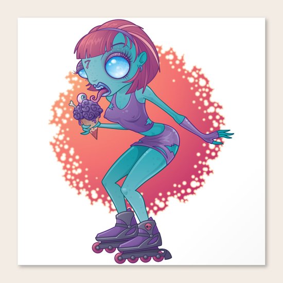 Brainfreeze Canvas Print