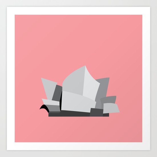 Walt Disney Concert Hall - Los Angeles, California Art Print