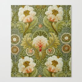 Vintage Tapestry Print Canvas Print