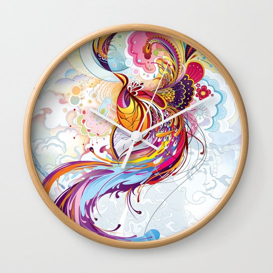 Phoenix Wall Clock
