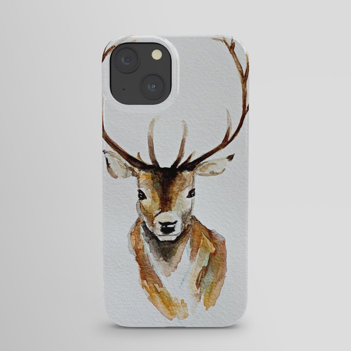 Buck - Watercolor iPhone Case