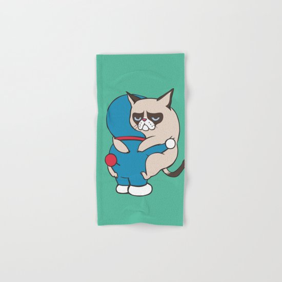 Cat Hugs Hand & Bath Towel