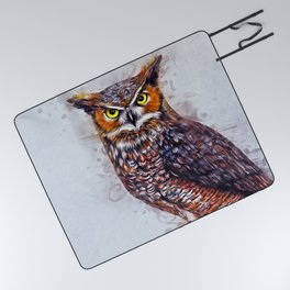 Wise Owl Picnic Blanket