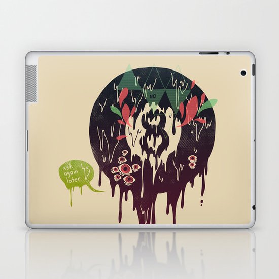 Bad Omen Laptop & iPad Skin
