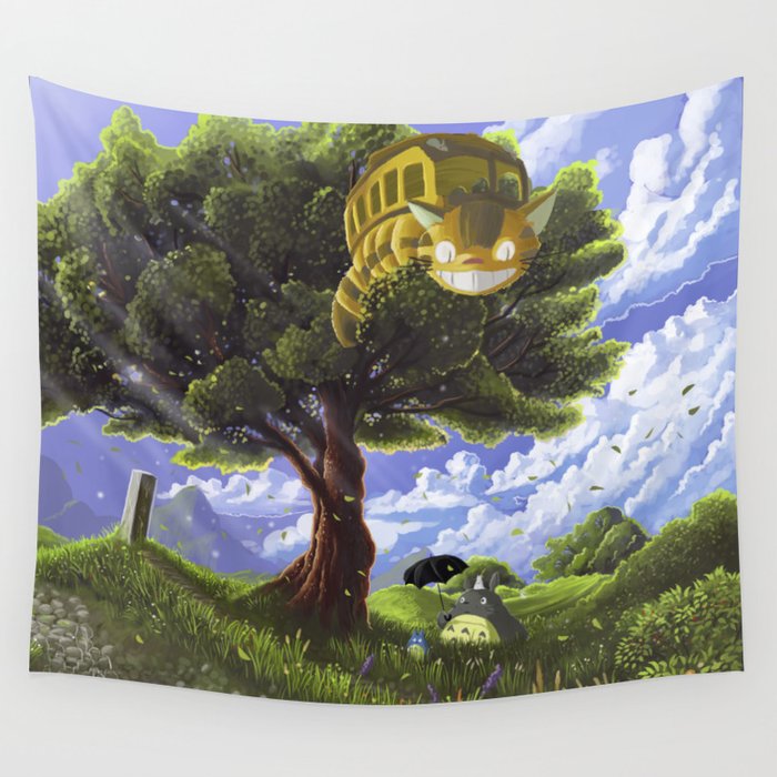 Totoro tapestry sales