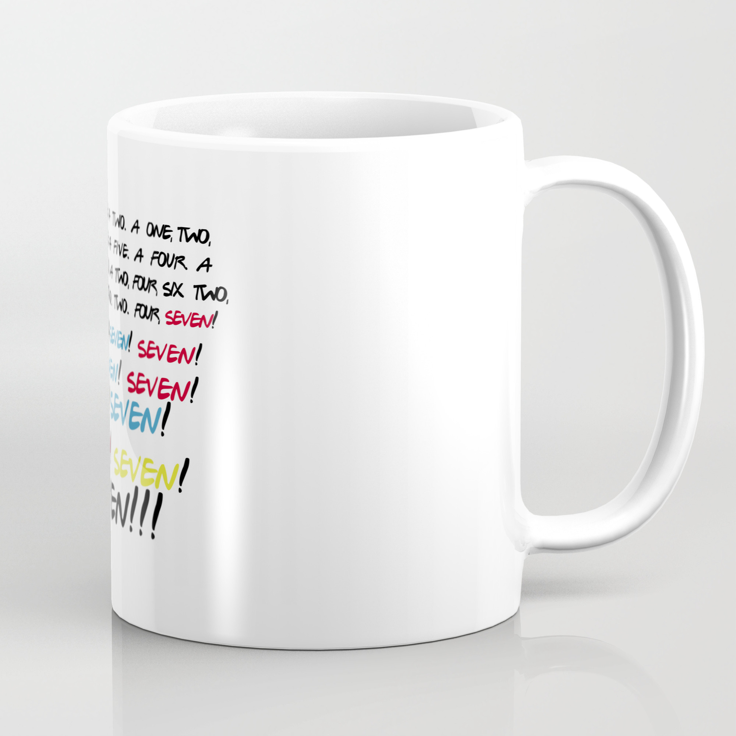 Friends Quotes Seven Coffee Mug By Quotecity Society6