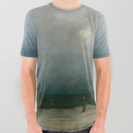 Caspar David Friedrich - The Monk by the Sea All Over Graphic Tee