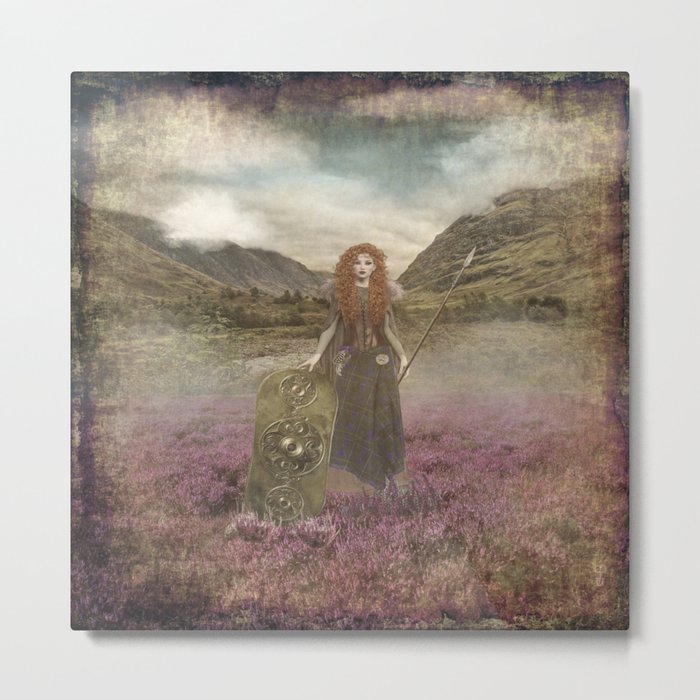 Boudica Queen of Iceni Tribe Metal Print