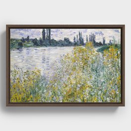 Claude Monet Framed Canvas