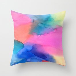 Tie Dye Throw Pillow