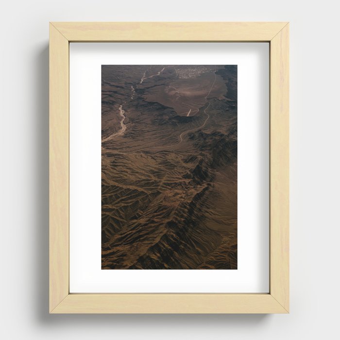 New Roads Recessed Framed Print