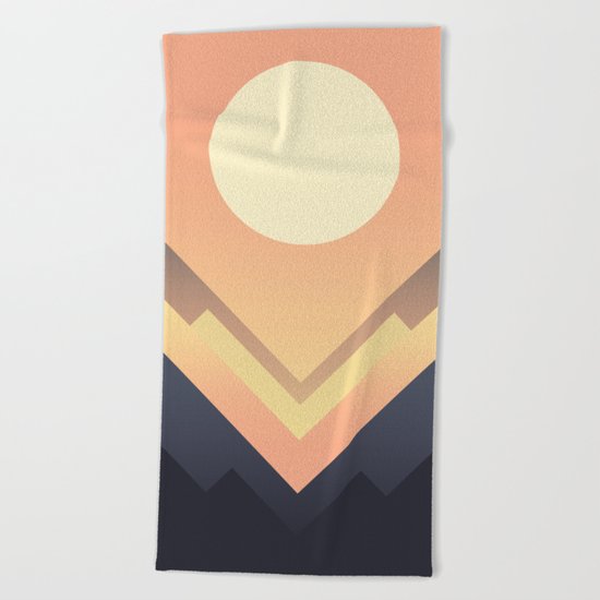 The Sun Rises Beach Towel