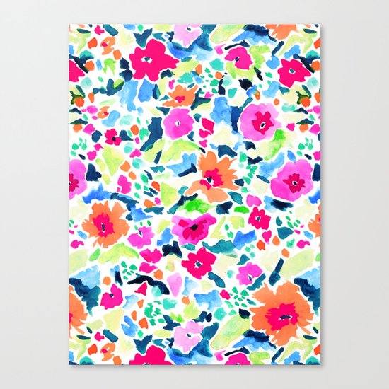 Liv's Room (Orange) Canvas Print