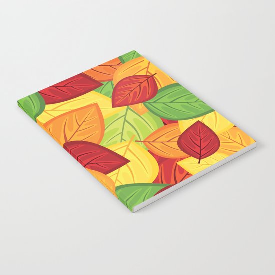 Autumn leaves #8 Notebook