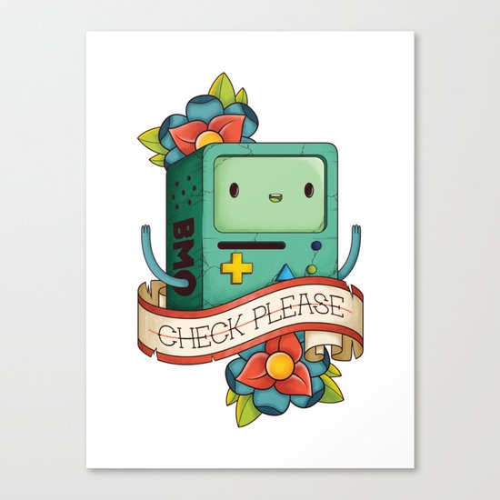 BMO | CHECK PLEASE Canvas Print