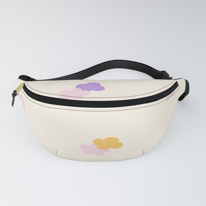 Clouds Creme Fanny Pack
